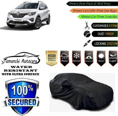 Tamanchi Autocare Car Cover For Renault Triber(Black)