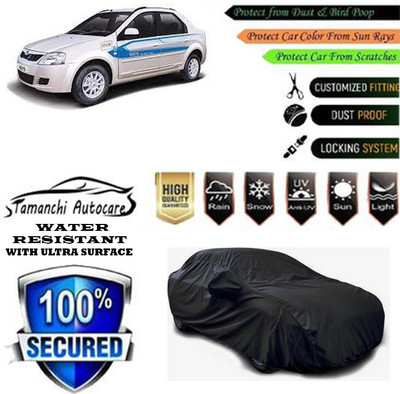 Tamanchi Autocare Car Cover For Mahindra E Verito D2(Black)
