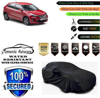 Tamanchi Autocare Car Cover For Toyota Glanza G Hybrid(Black)