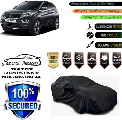 Tamanchi Autocare Car Cover For Tata Nexon 1.2 Revotron XZA Plus(Black)