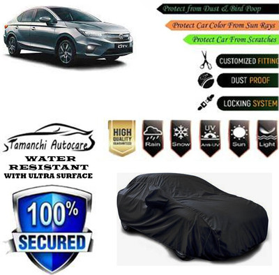Tamanchi Autocare Car Cover For Honda City V MT Petrol(Black)