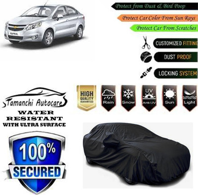 Tamanchi Autocare Car Cover For Chevrolet Sail 1.3 LS ABS(Black)