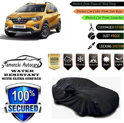 Tamanchi Autocare Car Cover For Renault Triber RXL Petrol(Black)