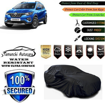 Tamanchi Autocare Car Cover For Renault Triber RXL(Black)