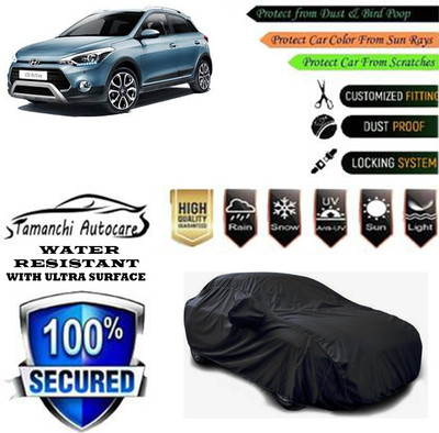 Tamanchi Autocare Car Cover For Hyundai i20 Active SX Petrol(Black)