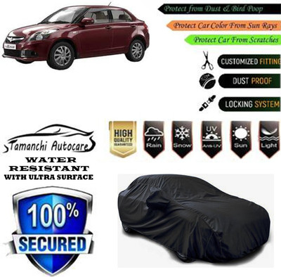 Tamanchi Autocare Car Cover For Maruti Suzuki Swift Dzire LDI(Black)