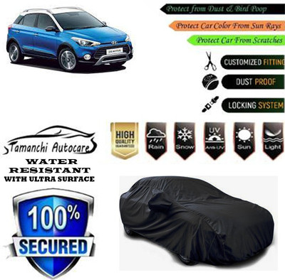 Tamanchi Autocare Car Cover For Hyundai i20 Active(Black)