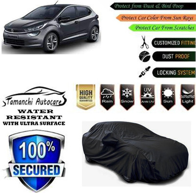 Tamanchi Autocare Car Cover For Tata Altroz XM Petrol(Black)