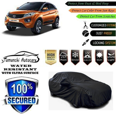 Tamanchi Autocare Car Cover For Tata Nexon 1.2 Revotron XZA Plus DualTone(Black)