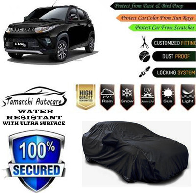 Tamanchi Autocare Car Cover For Mahindra KUV100 NXT D75 K2 Plus Diesel(Black)