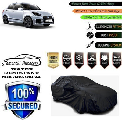 Tamanchi Autocare Car Cover For Maruti Suzuki Swift Dzire VXI 1.2 Petrol(Black)
