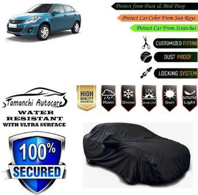 Tamanchi Autocare Car Cover For Maruti Suzuki Swift Dzire LXI Optional-O(Black)