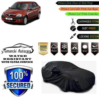 Tamanchi Autocare Car Cover For Mahindra Logan 1.5 DLX(Black)