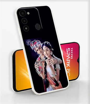 mobom Back Cover for Tecno Spark 8C(Multicolor, Dual Protection, Silicon, Pack of: 1)