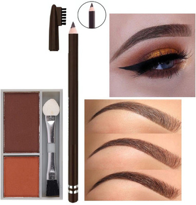 MYEONG PERFECT EYE MAKE UP COMBO KIT OF EYE BROW PENCIL WITH EYE BROW PALETTE(2 Items in the set)