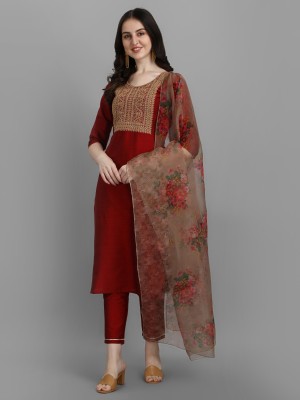 Vrati Creation Women Kurta Pant Set