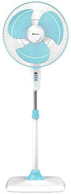BAJAJ 251274 400 mm 3 Blade Pedestal Fan (Blue, Pack of 1)