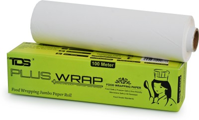 TDS PLUS WRAP 1 Kg Food Wrapping Butter Paper Roll (Pack 1) Parchment Paper(100 m)