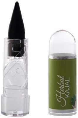 Herrlich Soft Waterproof Smudge-proof Eye Makeup Herbals Kajal(BLACK, 3 g)