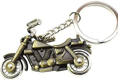 Tera13 Golden Harley Bike Keychain for home Keys for Men and Women Stylish Keychains Key Chain