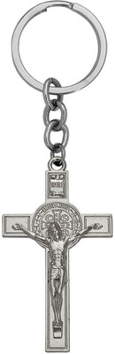 M Men Style Jesus on Cross Crucifixion Christian Keychain Skey202163 Key Chain