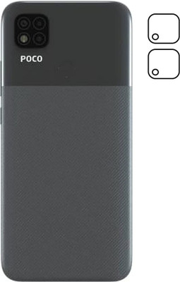 EJZATI Back Camera Lens Glass Protector for POCO C31 BACK CAMERA TEMPERED(Pack of: 2)