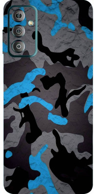 BUGGU Samsung Galaxy F23 5G Mobile Skin(Ultra Super Camouflage Military Blue Skin With High Matte Finish.)