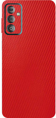 BugguSkin Samsung Galaxy F23 5G, samsung galaxy f23 5g Mobile Skin(Ultra Super Red Carbon Fiber Skin With High Matte Finish.)