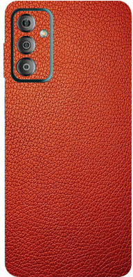 BUGGU Samsung Galaxy F23 5G Mobile Skin(Ultra Super Red Leather Skin With High Matte Finish.)