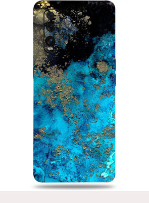 OggyBaba Oppo Find X2 Mobile Skin(Blue Aqua Multicolor Skin With Ultra Matte Finish)