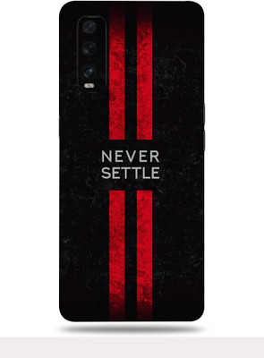 WeCre8 Skin's Oppo Find X2, Never Settle Mobile Skin(Multicolor)
