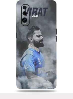 WeCre8 Skin's Oppo Find X2, Kohli Poster Art Mobile Skin(Multicolor)