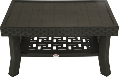 Supreme Vegas Plastic Outdoor Table(Finish Color - Wenge, DIY(Do-It-Yourself))