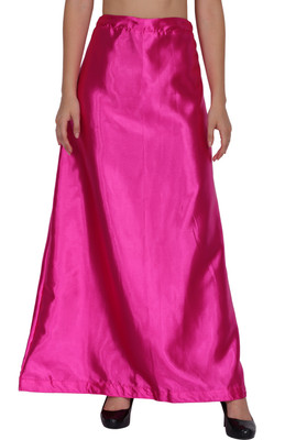 CHITKARA PT10-Magenta Satin Blend Petticoat(Free)