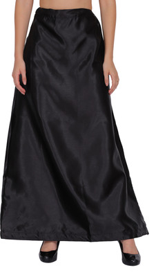 CHITKARA PT04-Black Satin Blend Petticoat(Free)