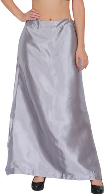 CHITKARA PT01-Grey Satin Blend Petticoat(Free)