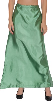 REEZZ PT11-IceGreen Satin Blend Petticoat(Free)