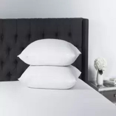 Navi collection Microfibre Abstract Sleeping Pillow Pack of 2(White)