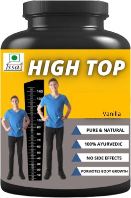 Hindustan Ayurveda HIGH TOP Height Increase Powder (0.1KG vanilla) Pack Of 1) Weight Gainers/Mass Gainers(0.1 kg, plain)