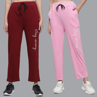 ZEPPI Solid Women Multicolor Track Pants