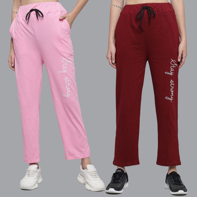 ZEPPI Solid Women Multicolor Track Pants