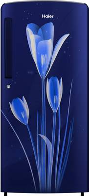 Haier 182 L Direct Cool Single Door 2 Star Refrigerator  (Marine Lily, HED-18BML-E/HED-18BML-E : R)