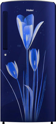 Haier 182 L Direct Cool Single Door 2 Star Refrigerator(Marine Lily, HED-18BML-E/HED-18BML-E : R)