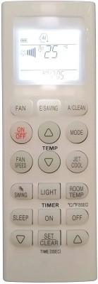 BhalTech 36 AC with Display Light Compatible for  LG AC with Backlight Remote Controller(White)