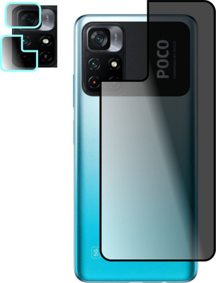 aryax Back Screen Guard for poco m4pro(Pack of 2)