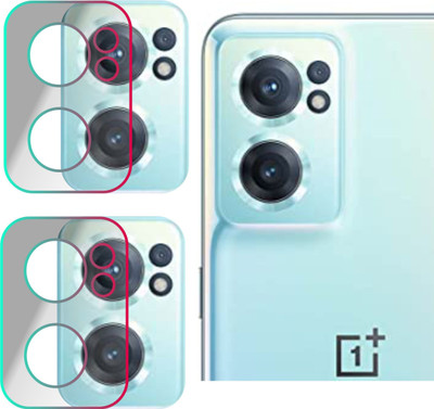 PONDRIK Camera Lens Protector for OnePlus Nord CE 2 5G, OnePlus Nord CE 2(Pack of 2)