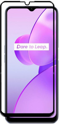 CASEHUNT Edge To Edge Tempered Glass for Realme C31(Pack of 1)