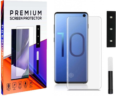 MAXEZE Edge To Edge Tempered Glass for Samsung Galaxy S10 Plus(Pack of 1)