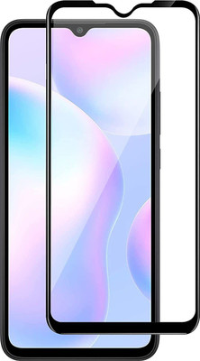 DMJHP Edge To Edge Tempered Glass for Mi Redmi 9(Pack of 1)