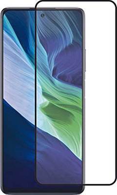 DMJHP Edge To Edge Tempered Glass for Infinix Note 10 Pro(Pack of 1)